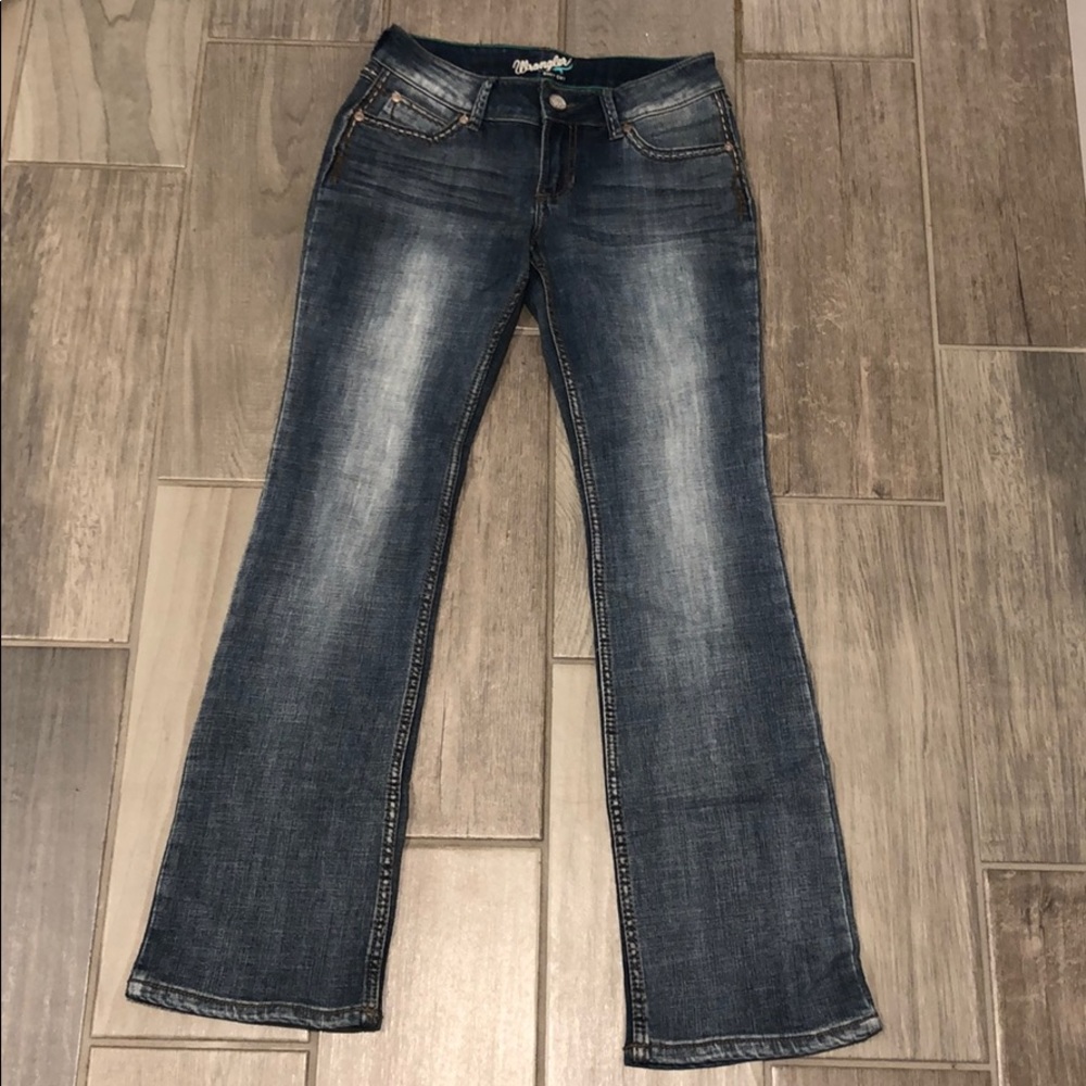 new boot cut wranglers